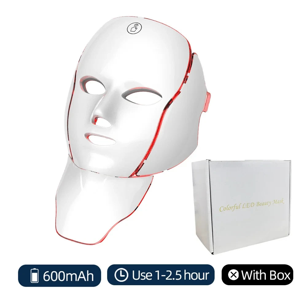 7-Color LED Photon Facial Mask